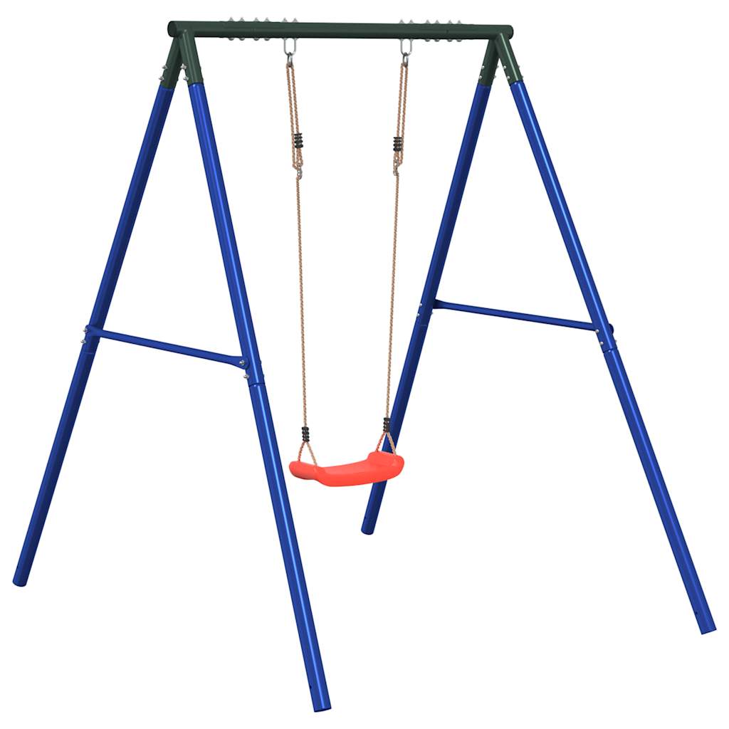 vidaXL Outdoor Swing Set with Swing - Blue - 33628