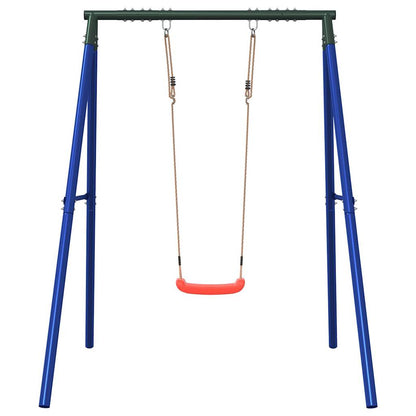 vidaXL Outdoor Swing Set with Swing - Blue - 33628