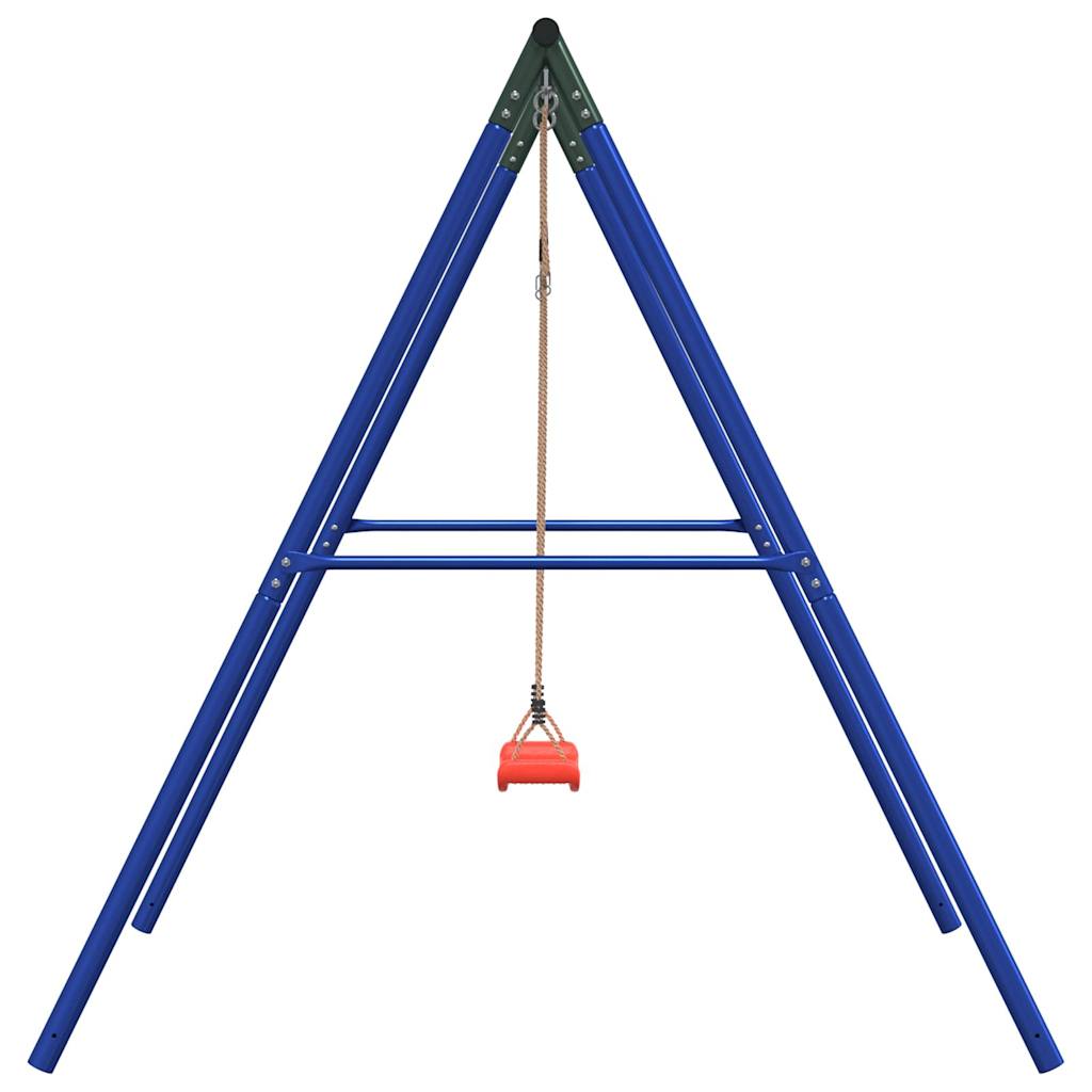 vidaXL Outdoor Swing Set with Swing - Blue - 33628