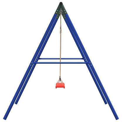 vidaXL Outdoor Swing Set with Swing - Blue - 33628