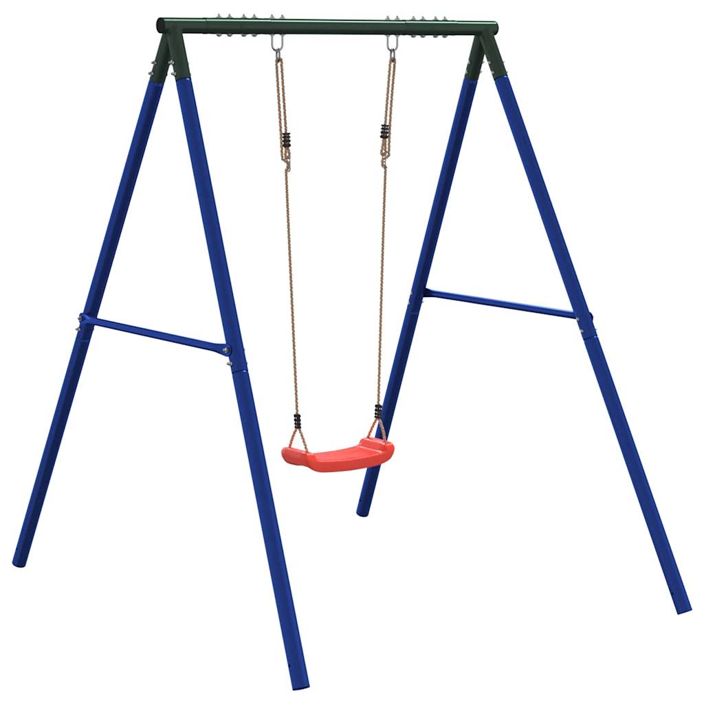 vidaXL Outdoor Swing Set with Swing - Blue - 33628