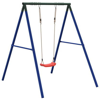 vidaXL Outdoor Swing Set with Swing - Blue - 33628