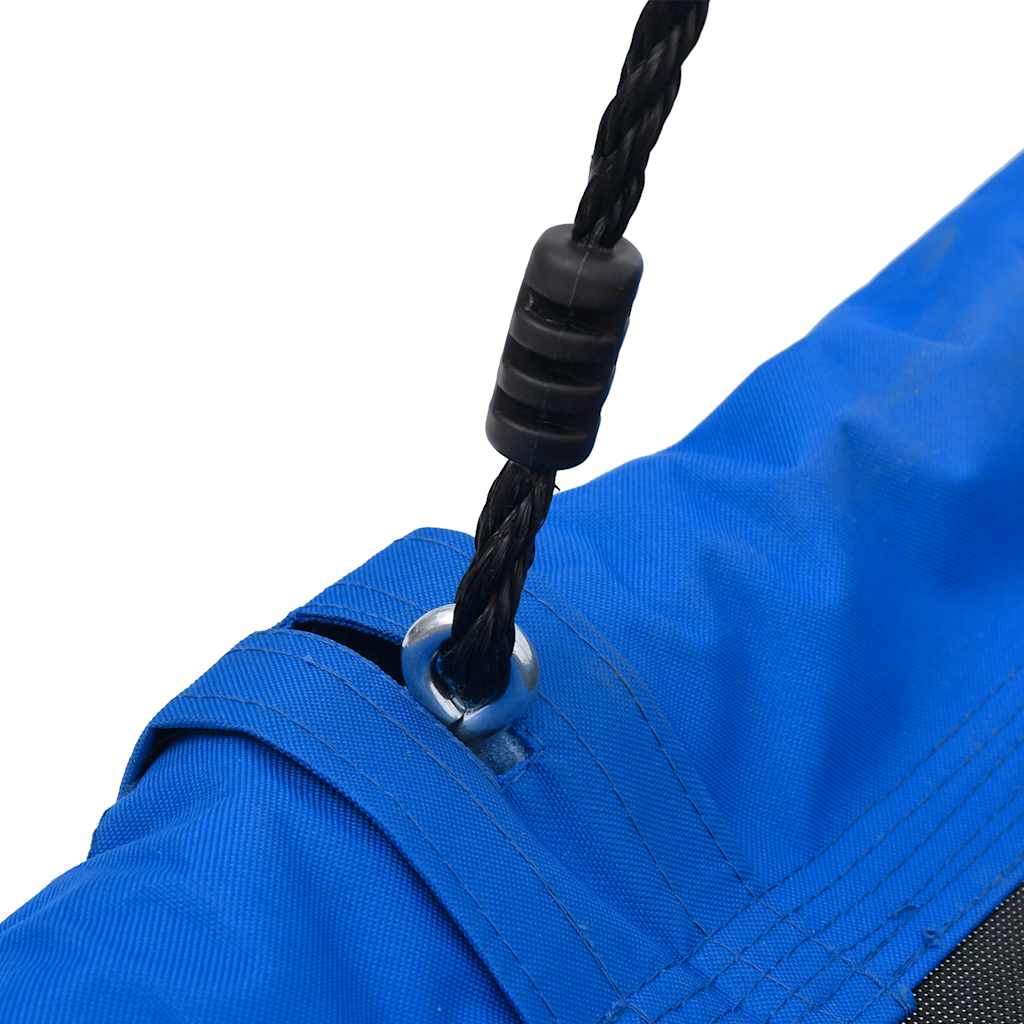 vidaXL Outdoor Swing Set with Nest Swing - Blue - 206 x 185 x 185 cm