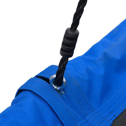 vidaXL Outdoor Swing Set with Nest Swing - Blue - 206 x 185 x 185 cm