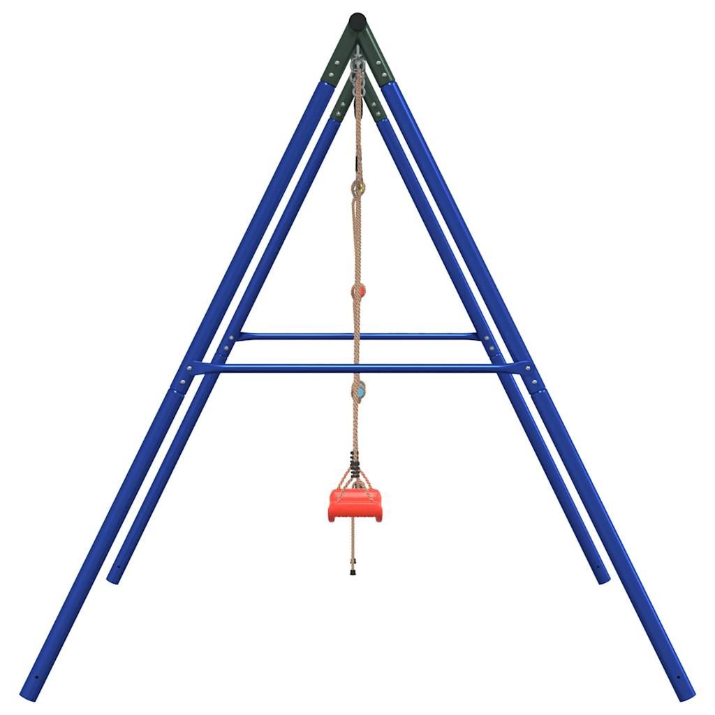 vidaXL Outdoor Swing Set with Swing and Ladder - Multicolour