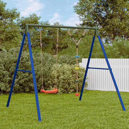 vidaXL Outdoor Swing Set with Swing and Disc Swing - Multicolour - 33685