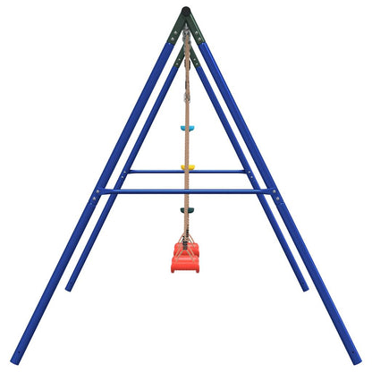 vidaXL Outdoor Swing Set with Swings and Disc Swing - Multicolour - 33744