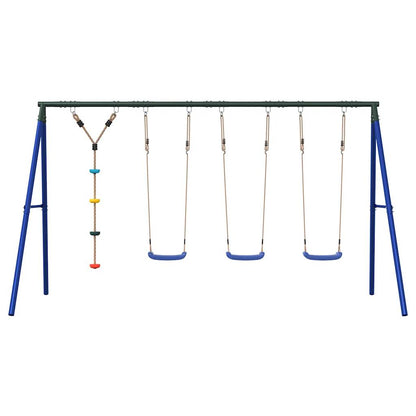 vidaXL Outdoor Swing Set with Swings and Disc Swing - Multicolour - 33812