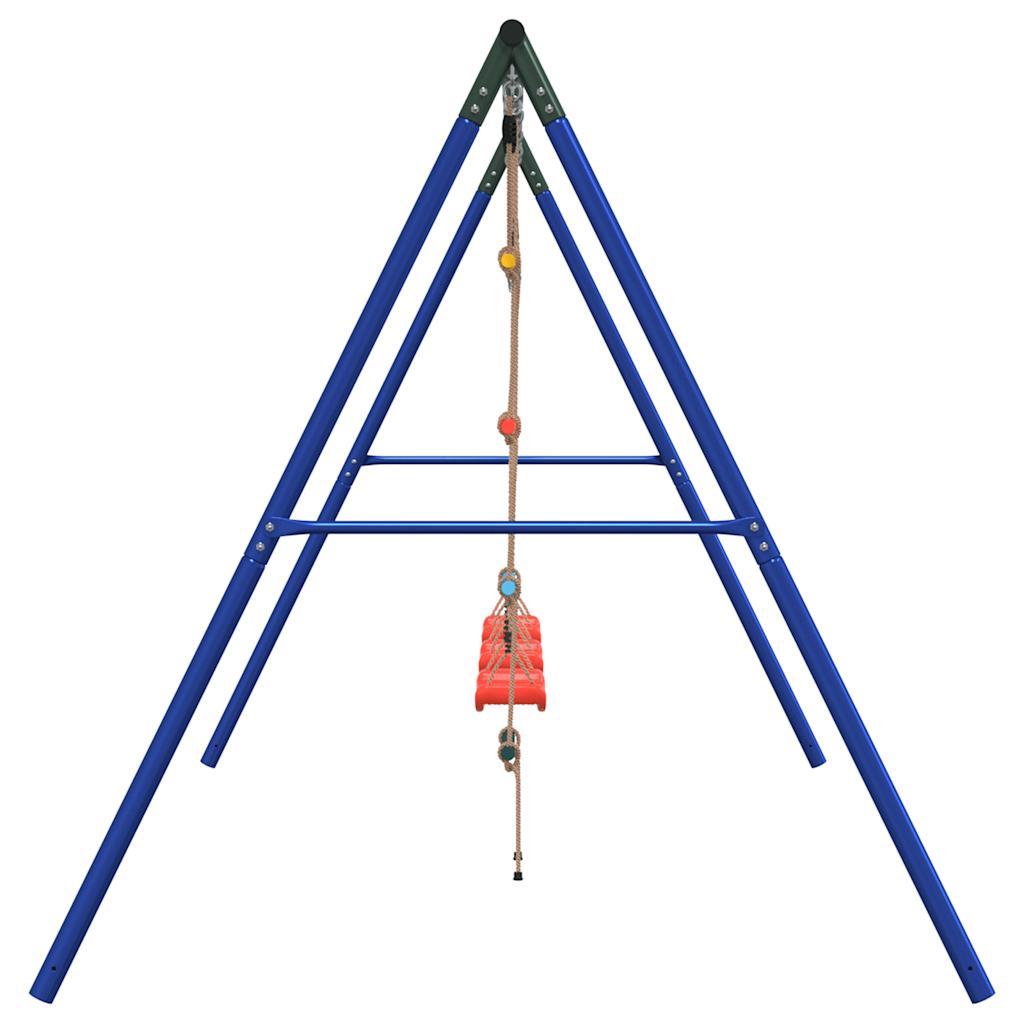vidaXL Outdoor Swing Set with Swings and Ladder - Multicolour - 33852