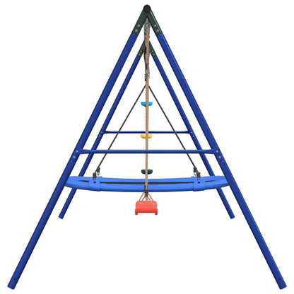 vidaXL Outdoor Swing Set with Swing, Disc Swing, Nest Swing - Multicolour - 33882