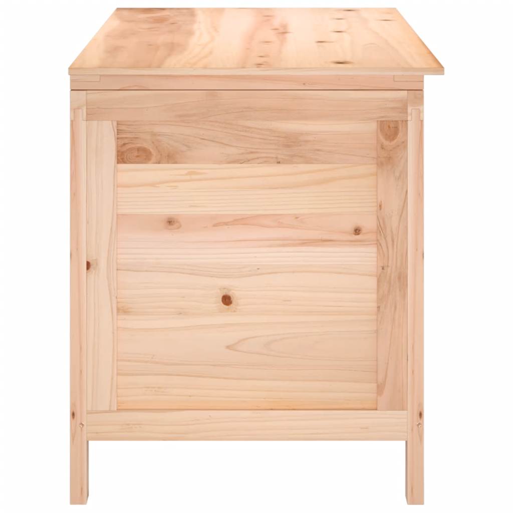 vidaXL Outdoor Cushion Box 99x50x56.5 cm Solid Wood Fir - Brown
