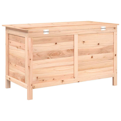 vidaXL Outdoor Cushion Box 99x50x56.5 cm Solid Wood Fir - Brown