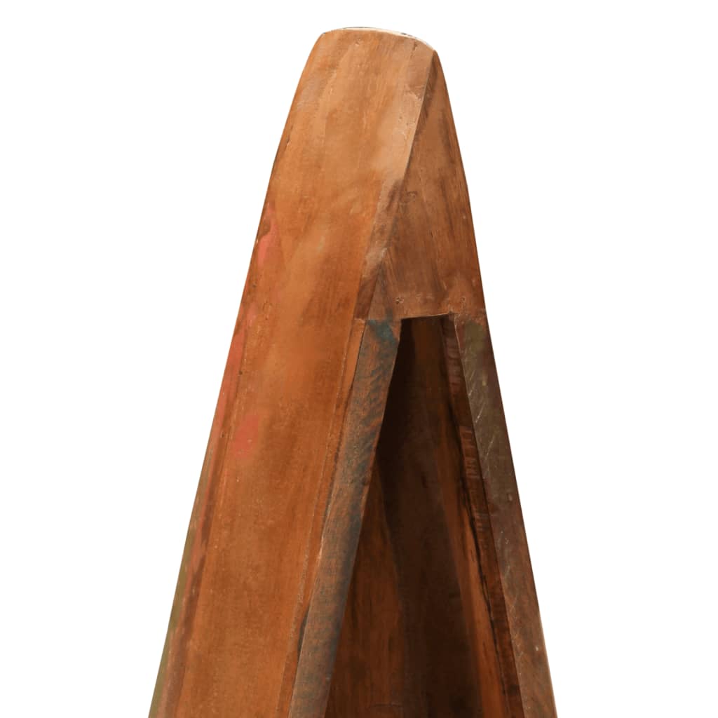 vidaXL Boat Cabinet 39x27x127 cm Solid Wood Reclaimed - Brown