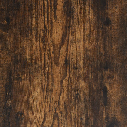 vidaXL Bookcase Smoked Oak 70x36x189 cm Engineered Wood - Brown