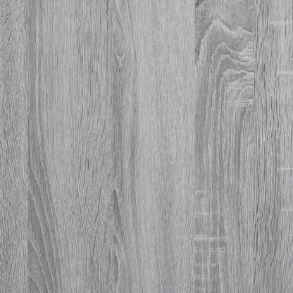 vidaXL Bookcase Grey Sonoma 70x36x189 cm Engineered Wood