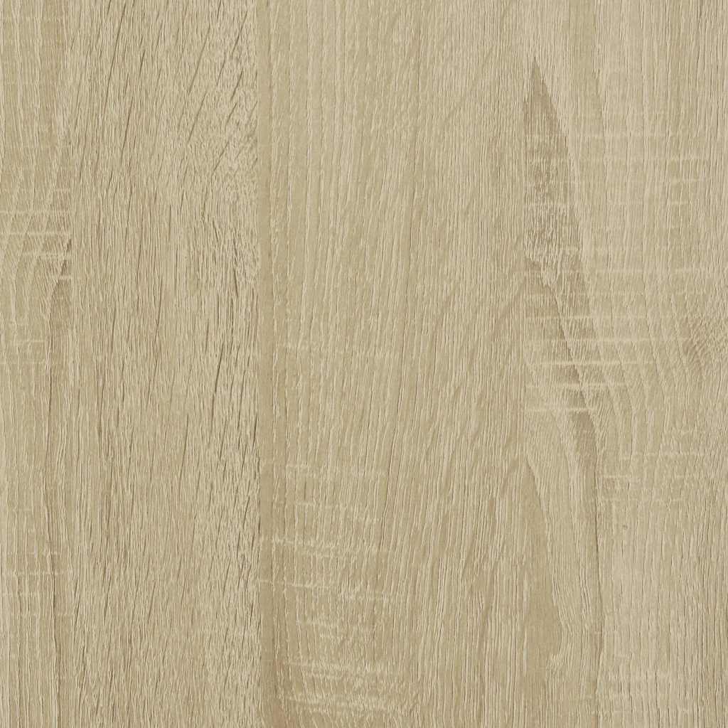 vidaXL Bookcase Sonoma Oak 100x36x189 cm Engineered Wood - Brown