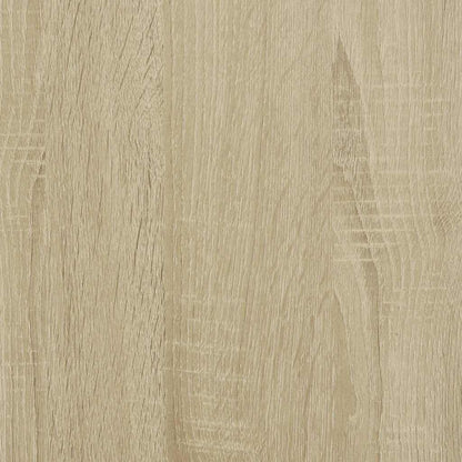 vidaXL Bookcase Sonoma Oak 100x36x189 cm Engineered Wood - Brown