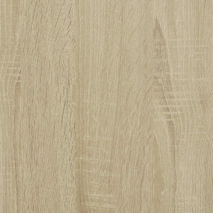 vidaXL Bookcase Sonoma Oak 60x35x139 cm Engineered Wood - Brown