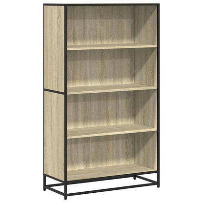 vidaXL Bookcase Sonoma Oak 80.5x35x139 cm Engineered Wood - Brown