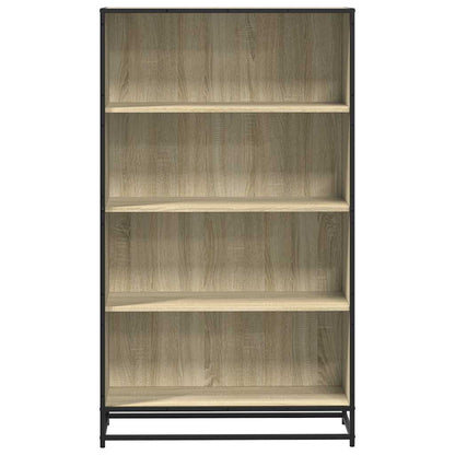 vidaXL Bookcase Sonoma Oak 80.5x35x139 cm Engineered Wood - Brown