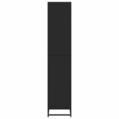 vidaXL Bookcase Black 60x35x170.5 cm Engineered Wood