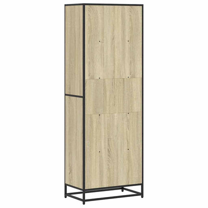 vidaXL Bookcase Sonoma Oak 60x35x170.5 cm Engineered Wood - Brown