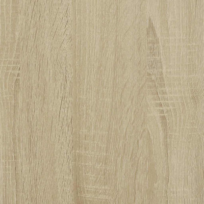 vidaXL Bookcase Sonoma Oak 80.5x35x170.5 cm Engineered Wood - Brown