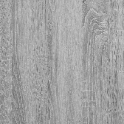 vidaXL Bookcase Grey Sonoma 80.5x35x170.5 cm Engineered Wood