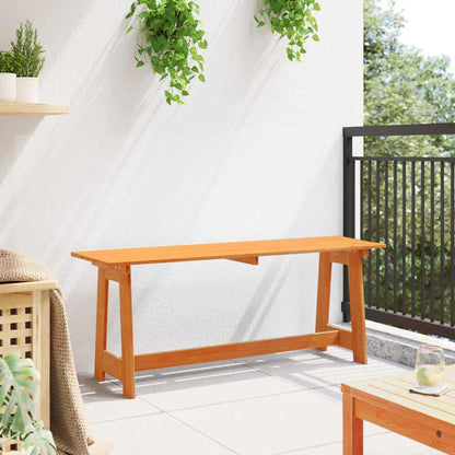 vidaXL Outdoor Bench Brown 119 x 37 x 47 cm Solid Pine Wood