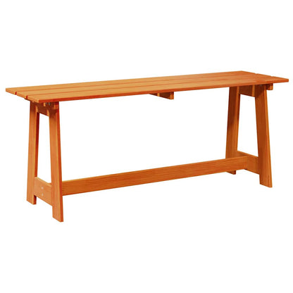 vidaXL Outdoor Bench Brown 119 x 37 x 47 cm Solid Pine Wood