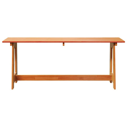 vidaXL Outdoor Bench Brown 119 x 37 x 47 cm Solid Pine Wood
