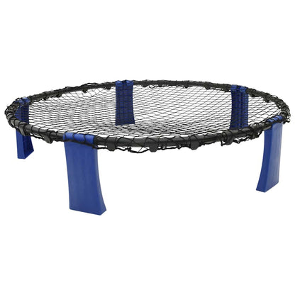 vidaXL Roundnet Set of 3 Balls and Extra Pump Ø90x20 cm - Blue