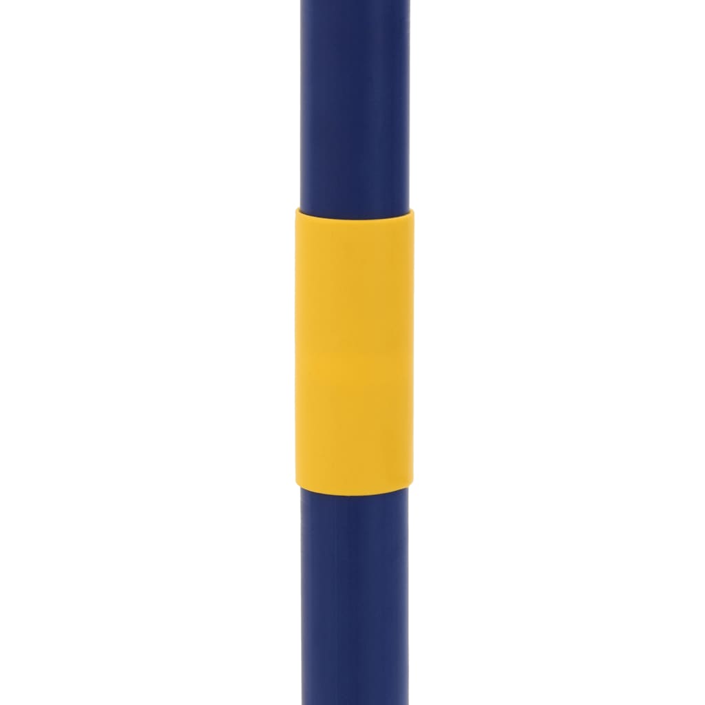 vidaXL Basketball Stand with Ball and Pump Adjustable Height 90/121 cm - Multicolour