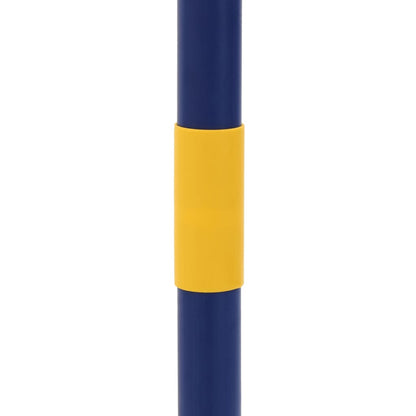 vidaXL Basketball Stand with Ball and Pump Adjustable Height 90/121 cm - Multicolour