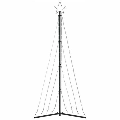 vidaXL LED Christmas Tree 339 LEDs Cold White 182 cm