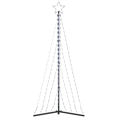 vidaXL LED Christmas Tree 339 LEDs Cold White 182 cm