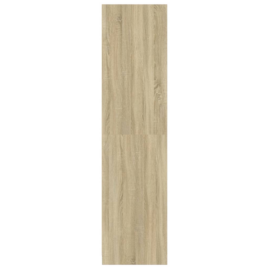vidaXL Wardrobe Sonoma Oak 30x50x200 cm Engineered Wood - Brown