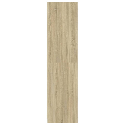 vidaXL Wardrobe Sonoma Oak 30x50x200 cm Engineered Wood - Brown