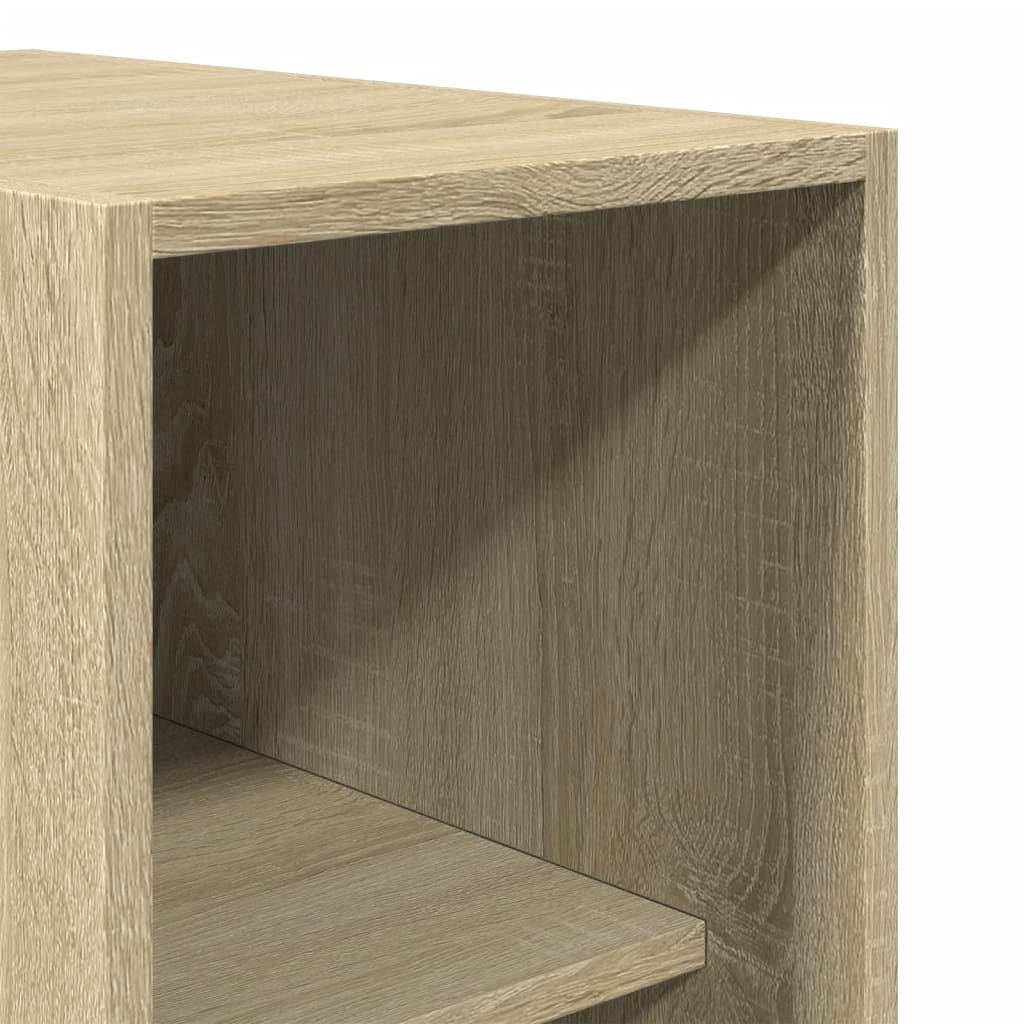 vidaXL Wardrobe Sonoma Oak 30x50x200 cm Engineered Wood - Brown