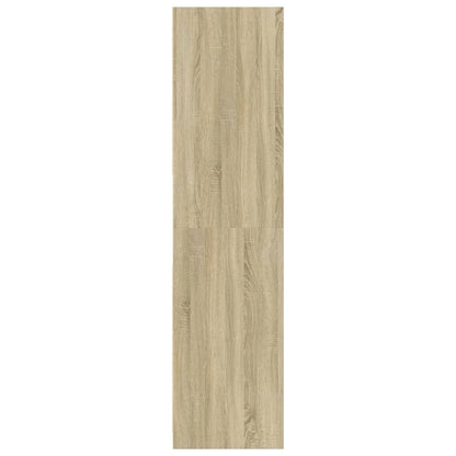 vidaXL Wardrobe Sonoma Oak 80x50x200 cm Engineered Wood - Brown