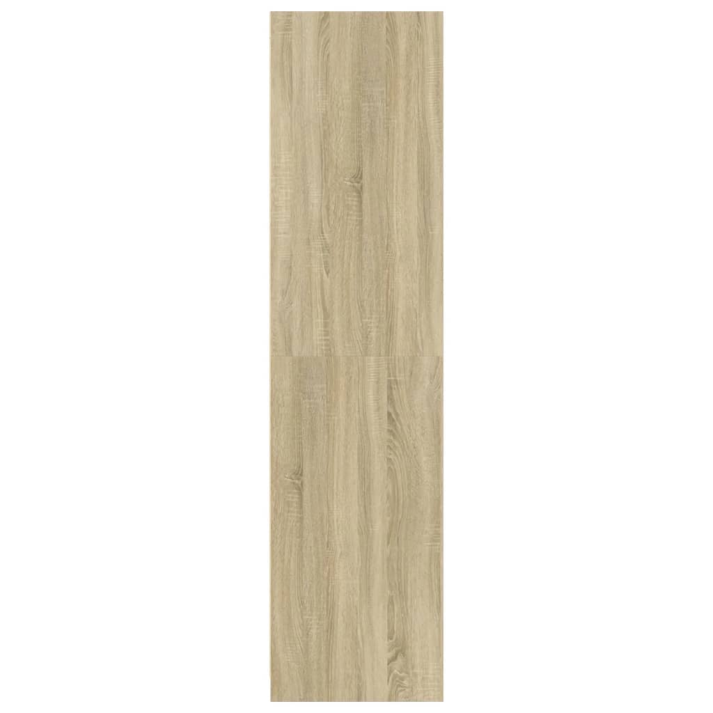 vidaXL Wardrobe Sonoma Oak 30x50x200 cm Engineered Wood - Brown - 65710