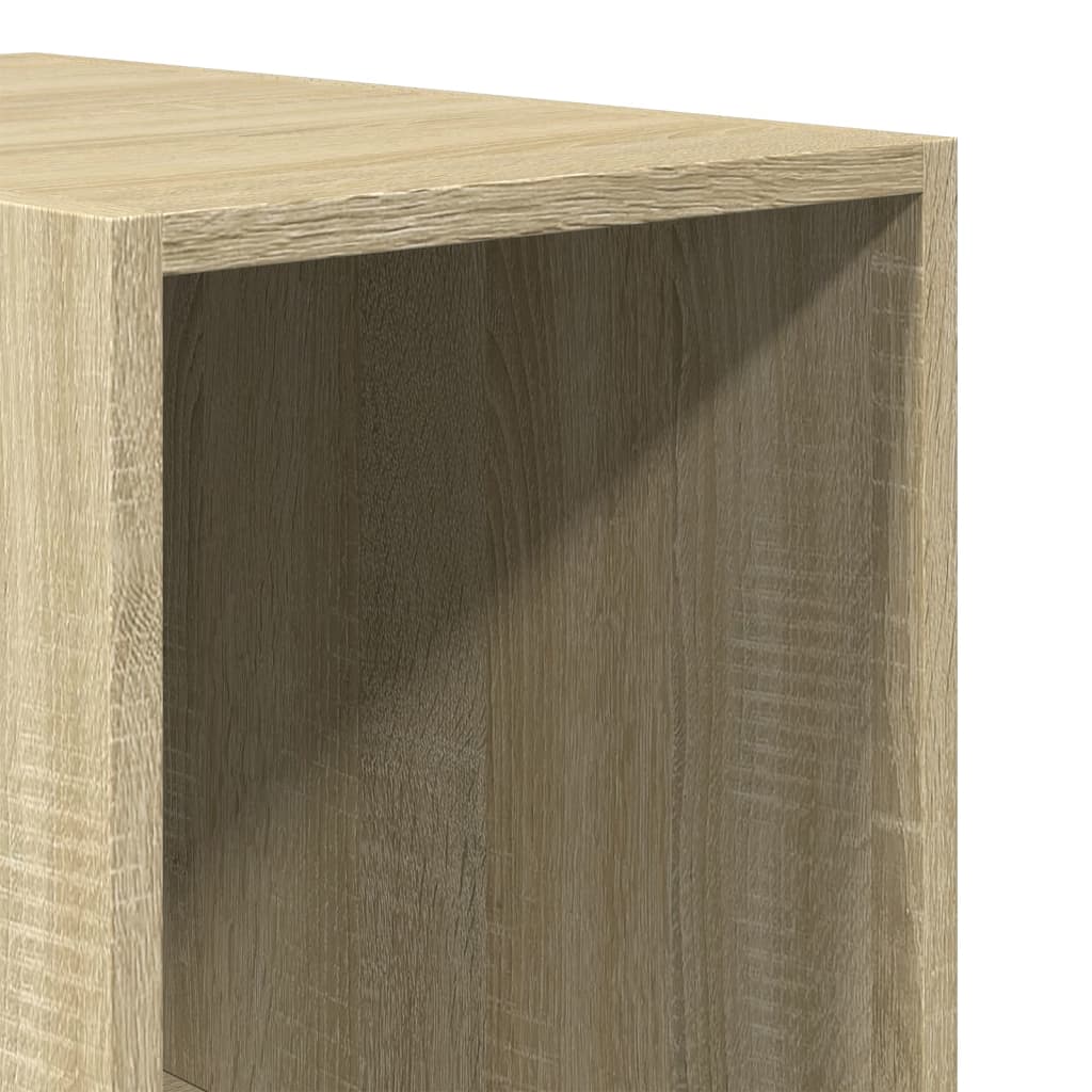 vidaXL Wardrobe Sonoma Oak 30x50x200 cm Engineered Wood - Brown - 65710