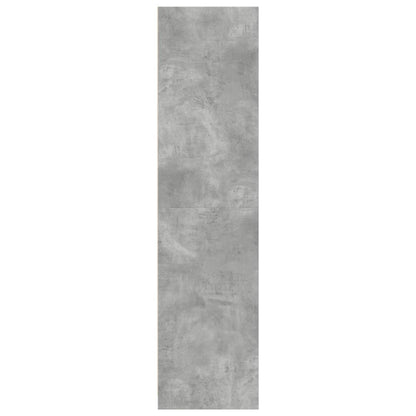 vidaXL Wardrobe Concrete Grey 30x50x200 cm Engineered Wood - 65713