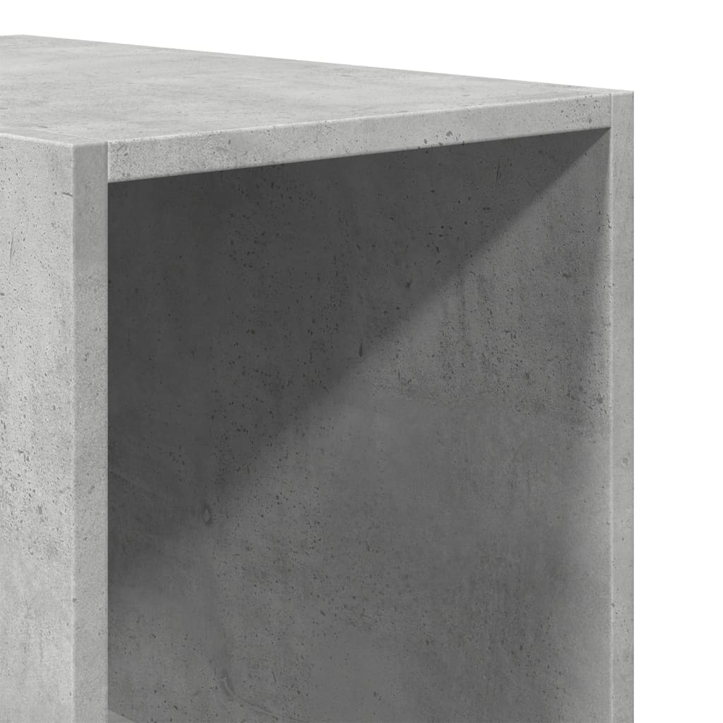 vidaXL Wardrobe Concrete Grey 30x50x200 cm Engineered Wood - 65713
