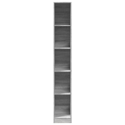 vidaXL Wardrobe Grey Sonoma 30x50x200 cm Engineered Wood