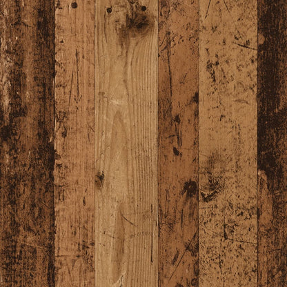 vidaXL Wardrobe Old Wood 30x50x200 cm Engineered Wood - Brown - 65732