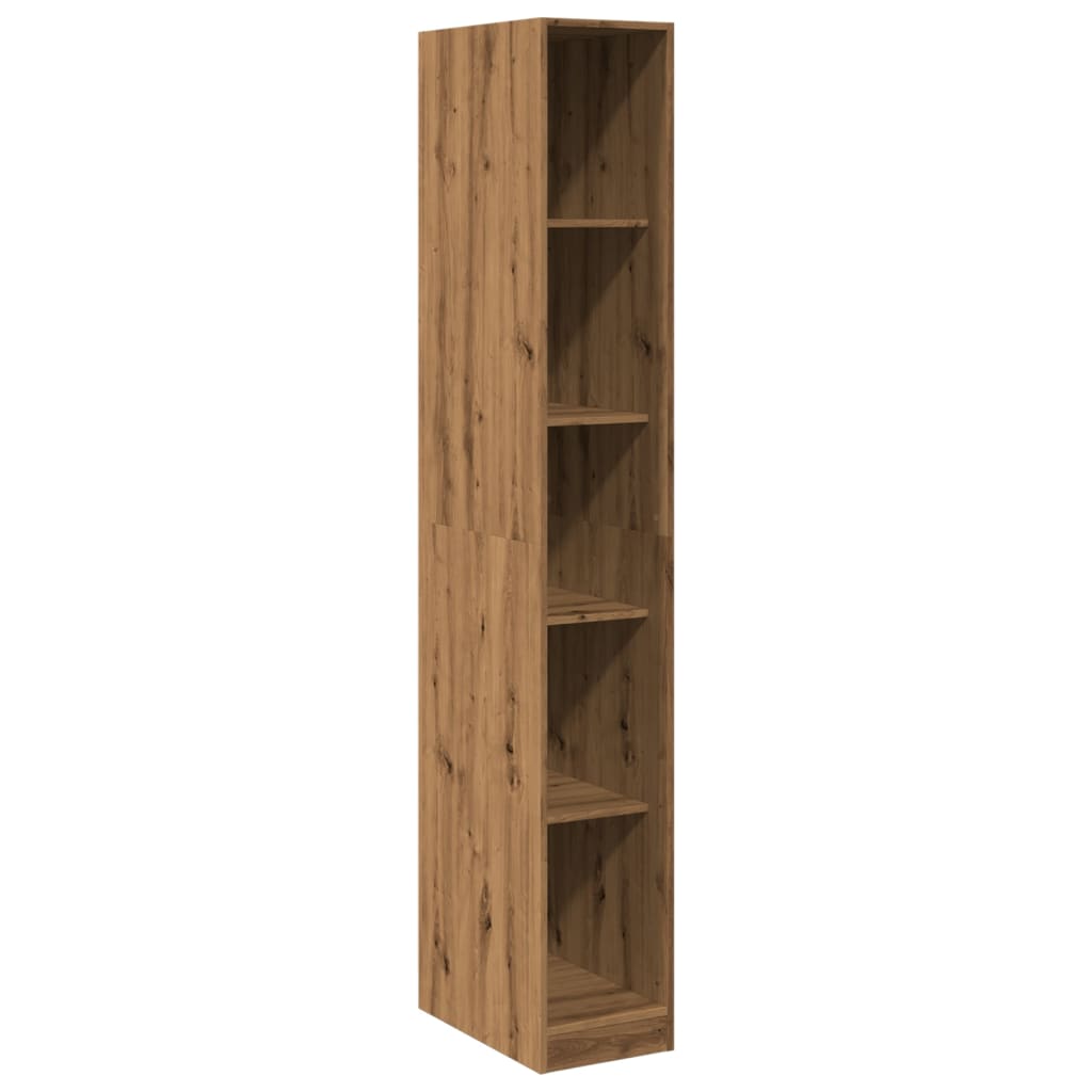 vidaXL Wardrobe Artisian Oak 30x50x200 cm Engineered Wood - Brown