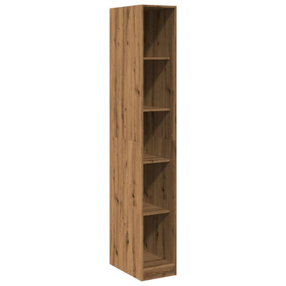 vidaXL Wardrobe Artisian Oak 30x50x200 cm Engineered Wood - Brown