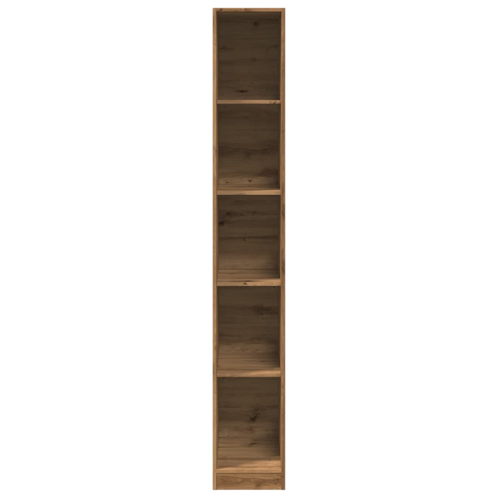 vidaXL Wardrobe Artisian Oak 30x50x200 cm Engineered Wood - Brown