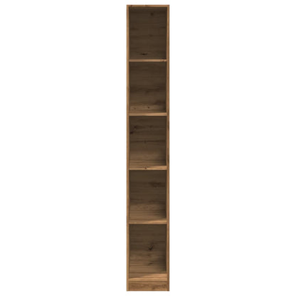 vidaXL Wardrobe Artisian Oak 30x50x200 cm Engineered Wood - Brown